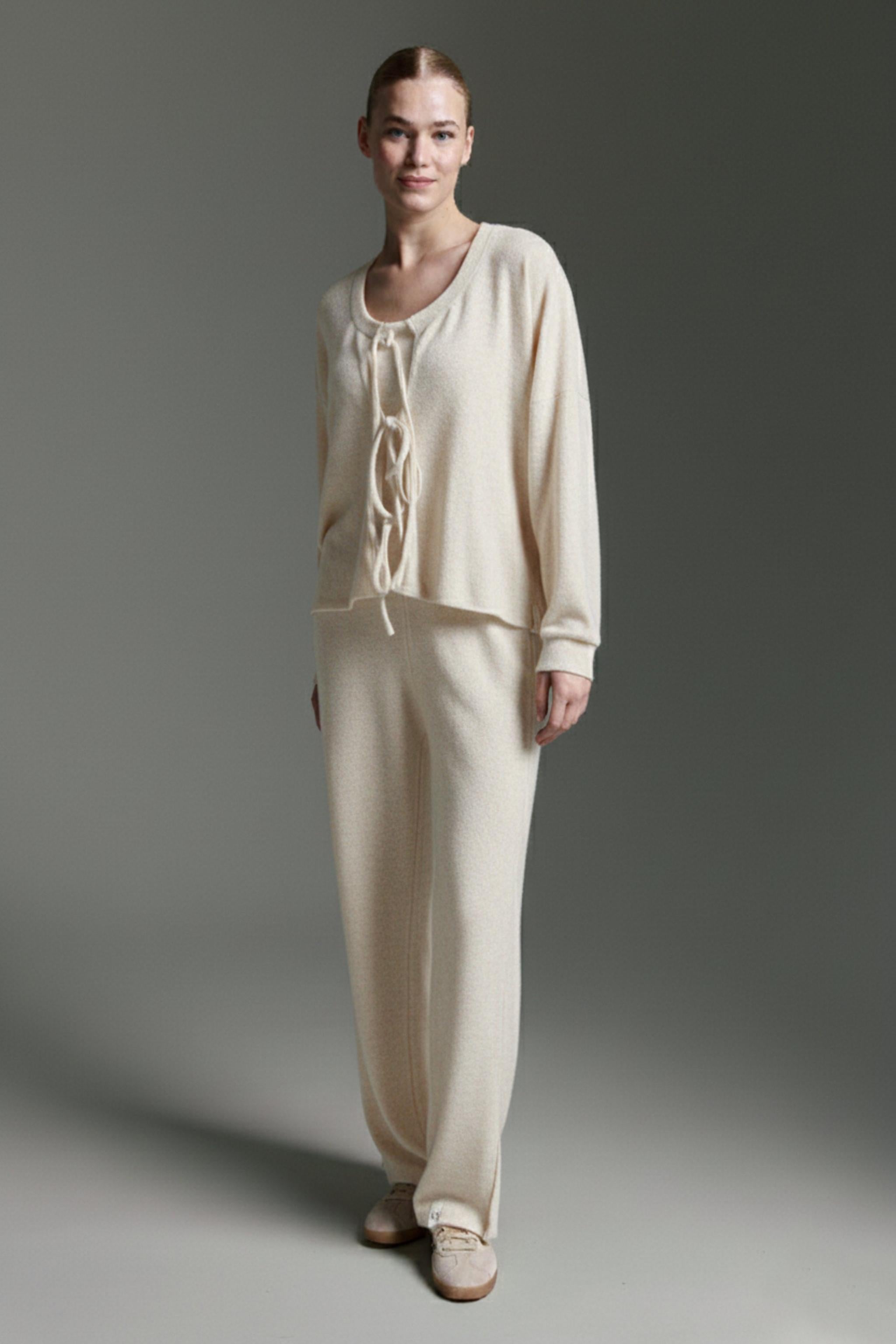 Cozy Cardigan Mit Schnürung