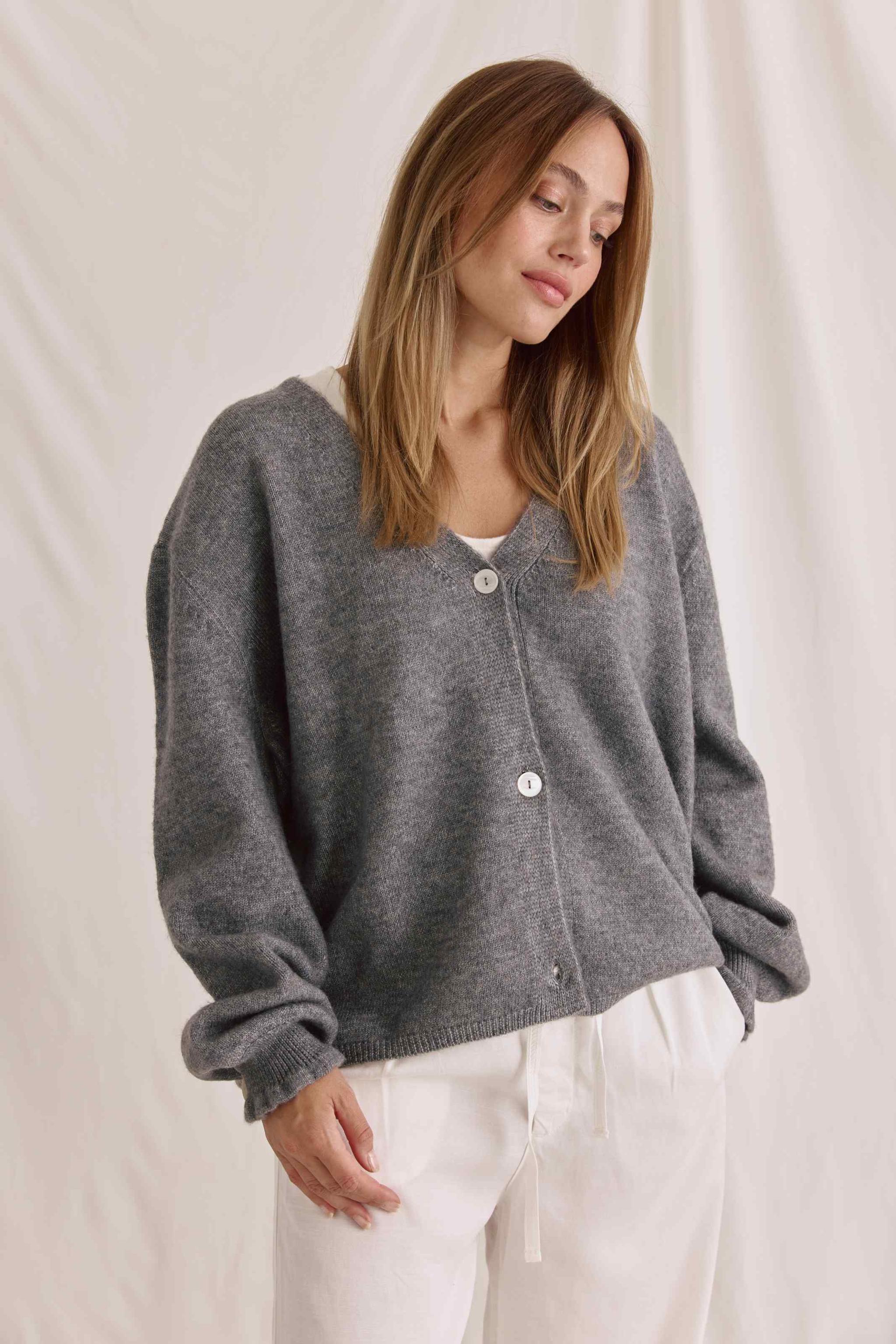 Cozy Gestrickter Cardigan