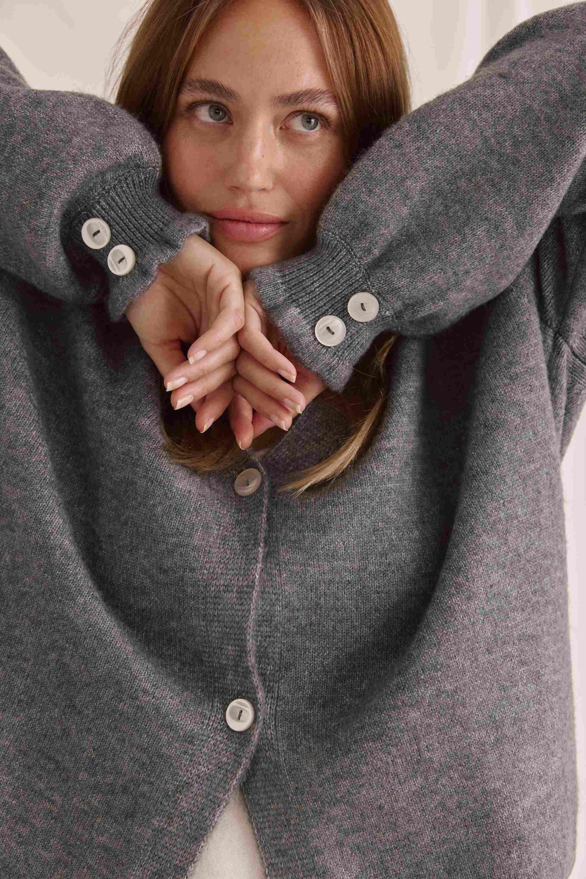 Cozy Gestrickter Cardigan