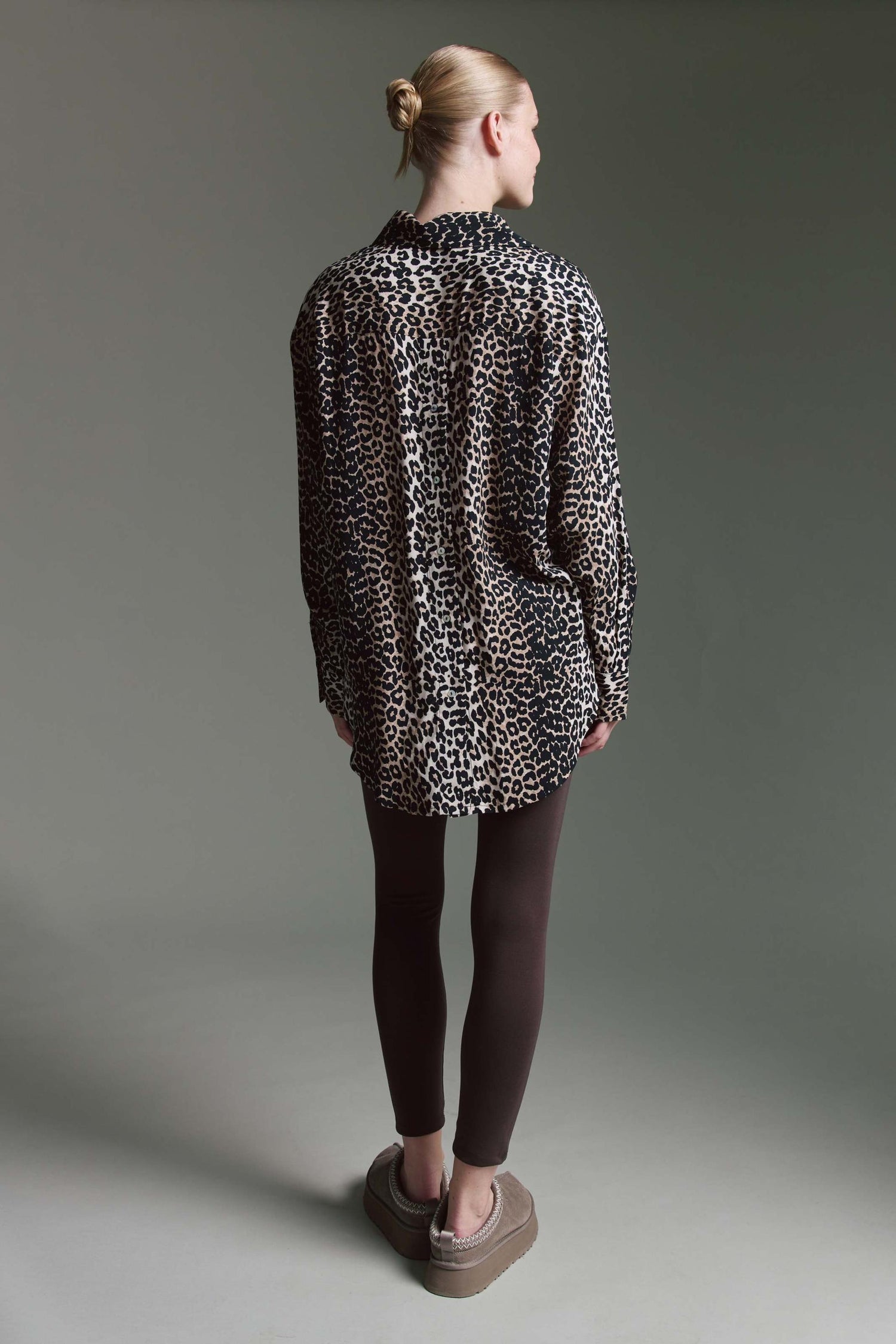 Leggins Mit Ziernaht