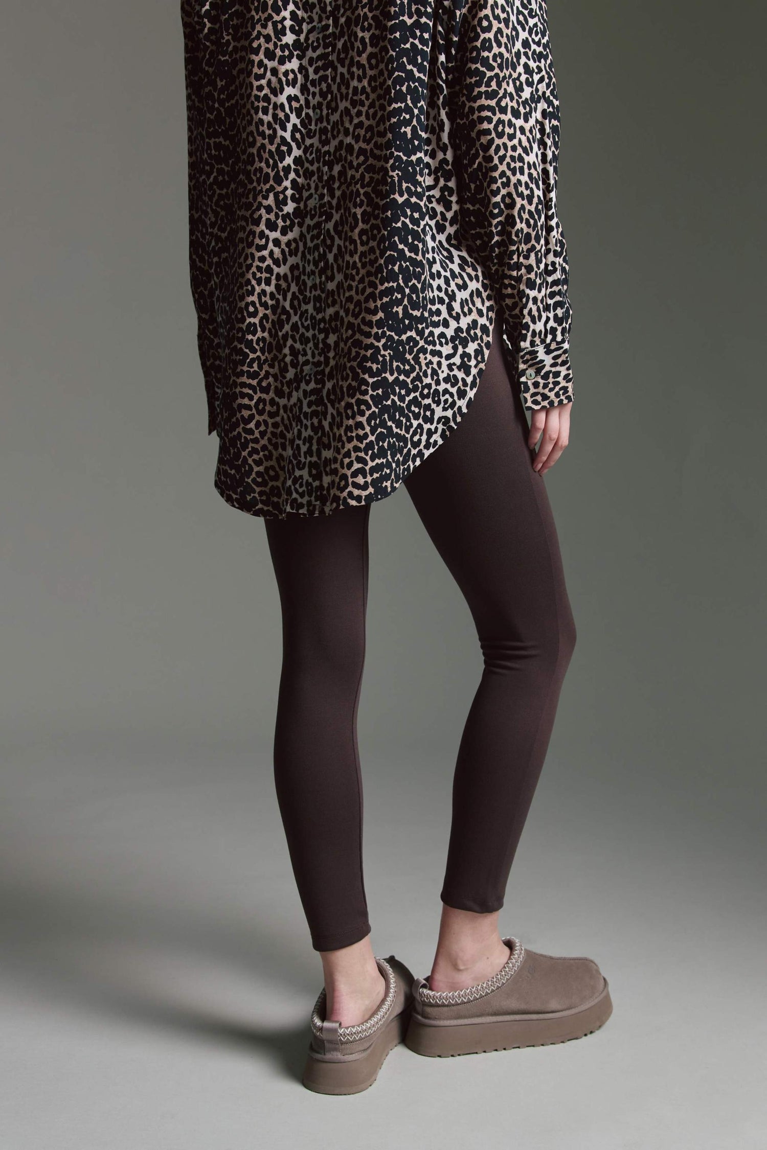 Leggins Mit Ziernaht