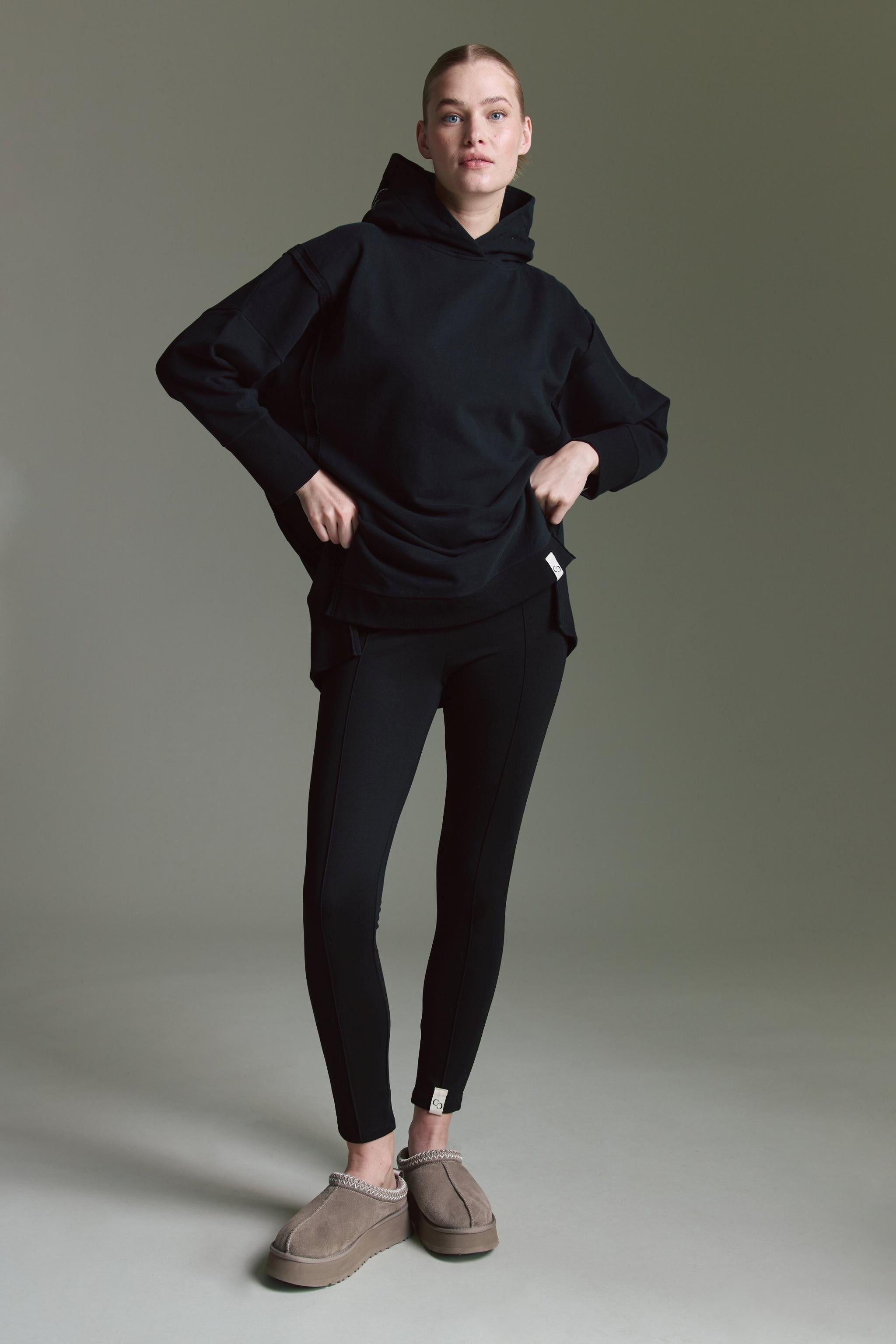 Leggins Mit Ziernaht