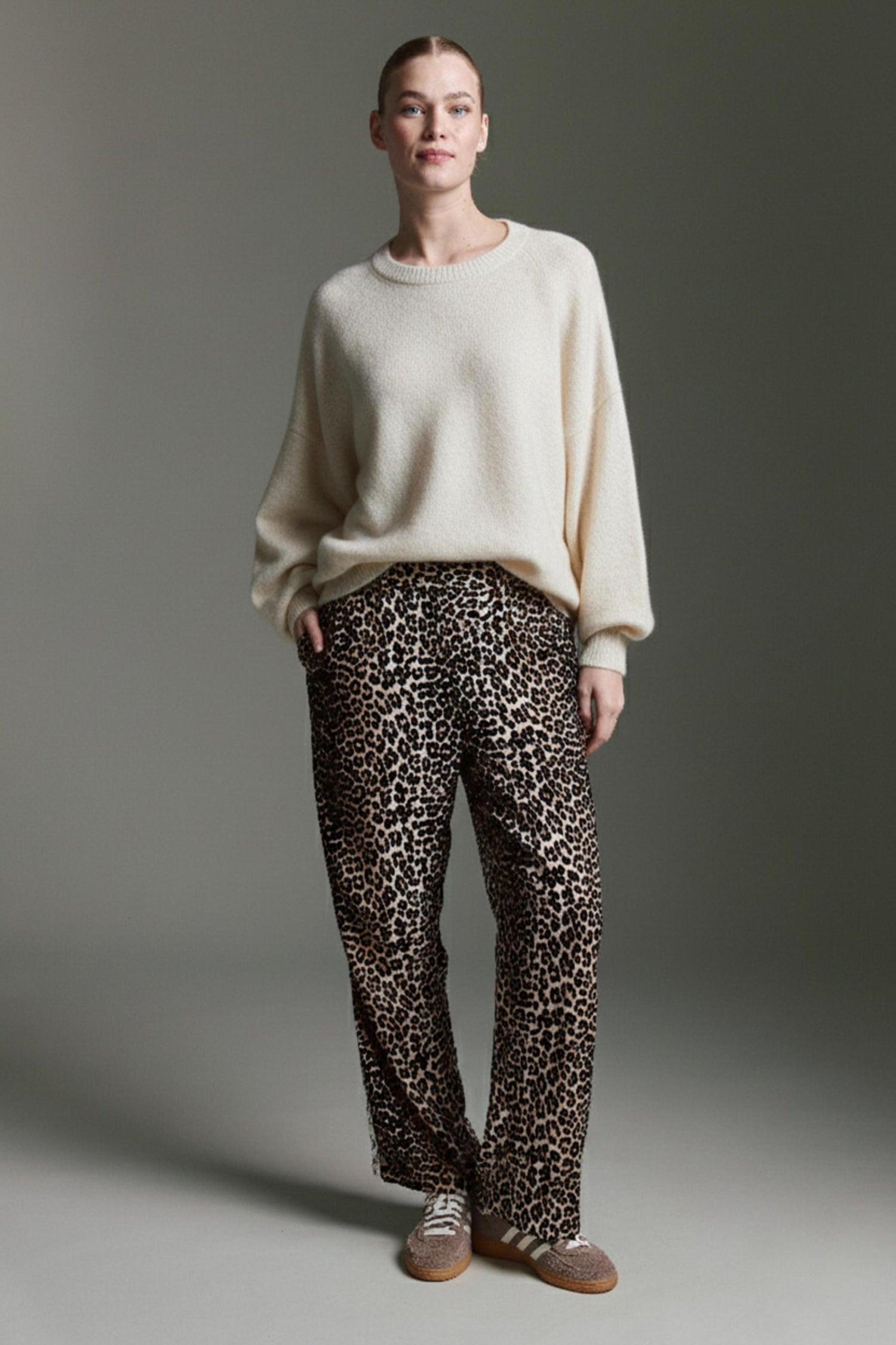 Cozy Pullover Mit Rundhals