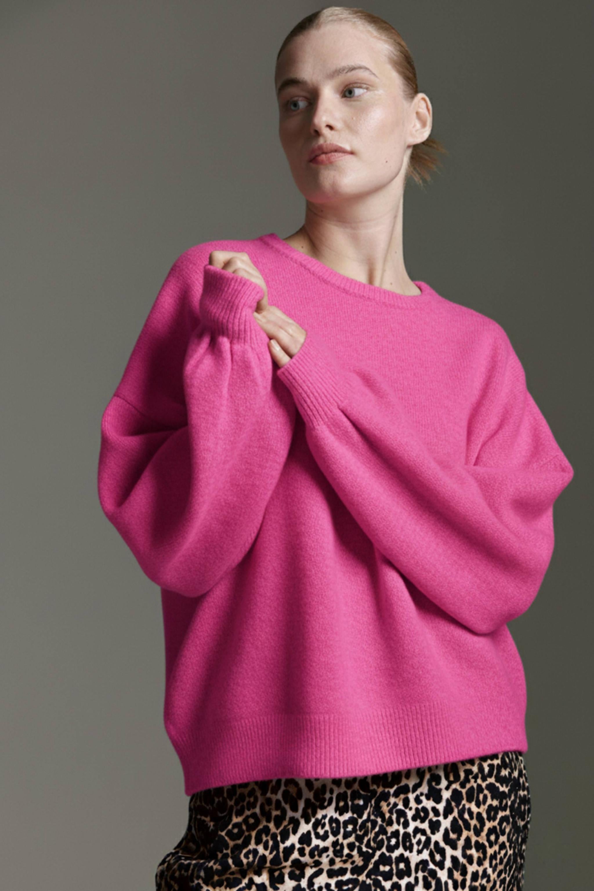 Cozy Pullover Mit Rundhals