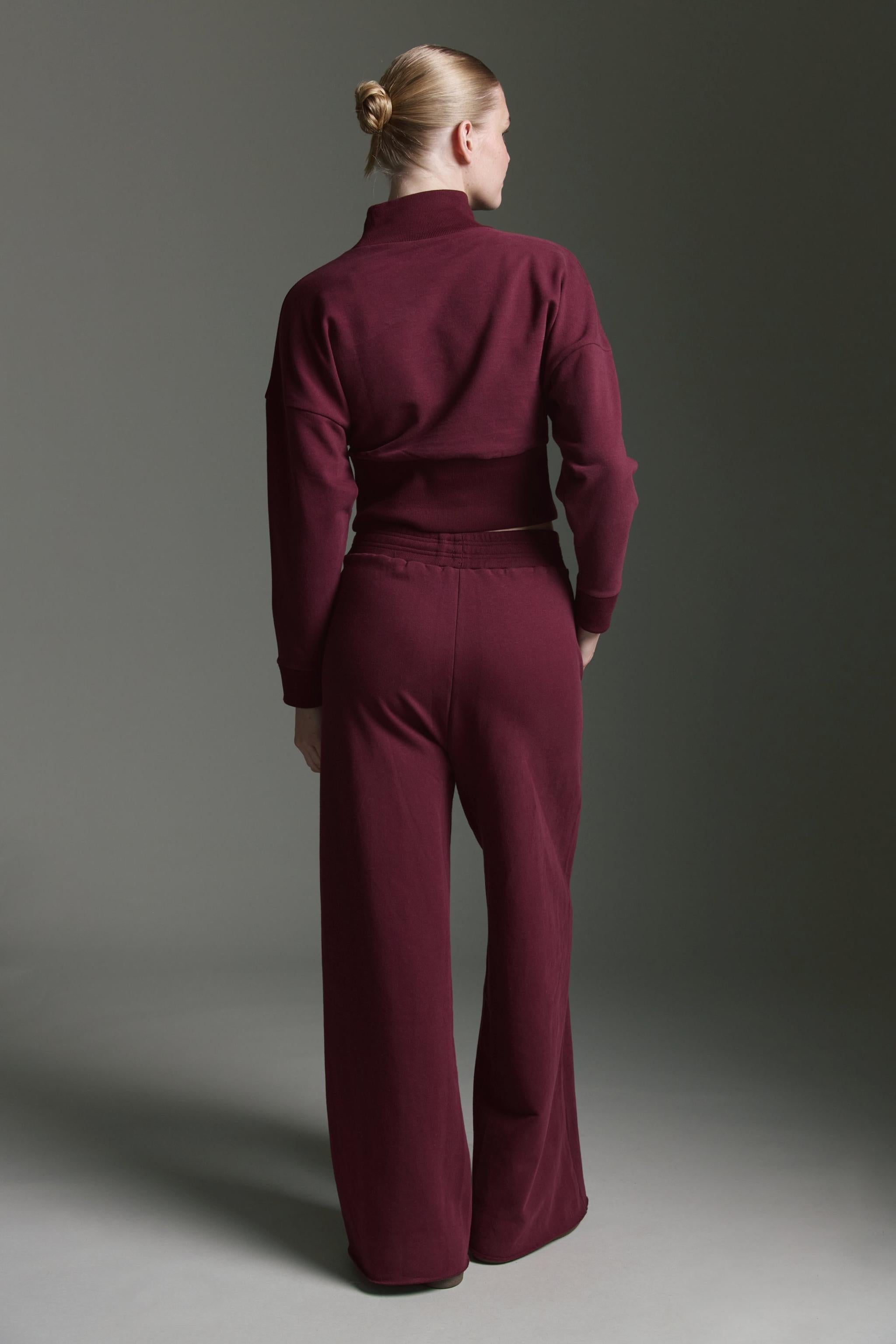 Sweathose Mit Weitem Bein