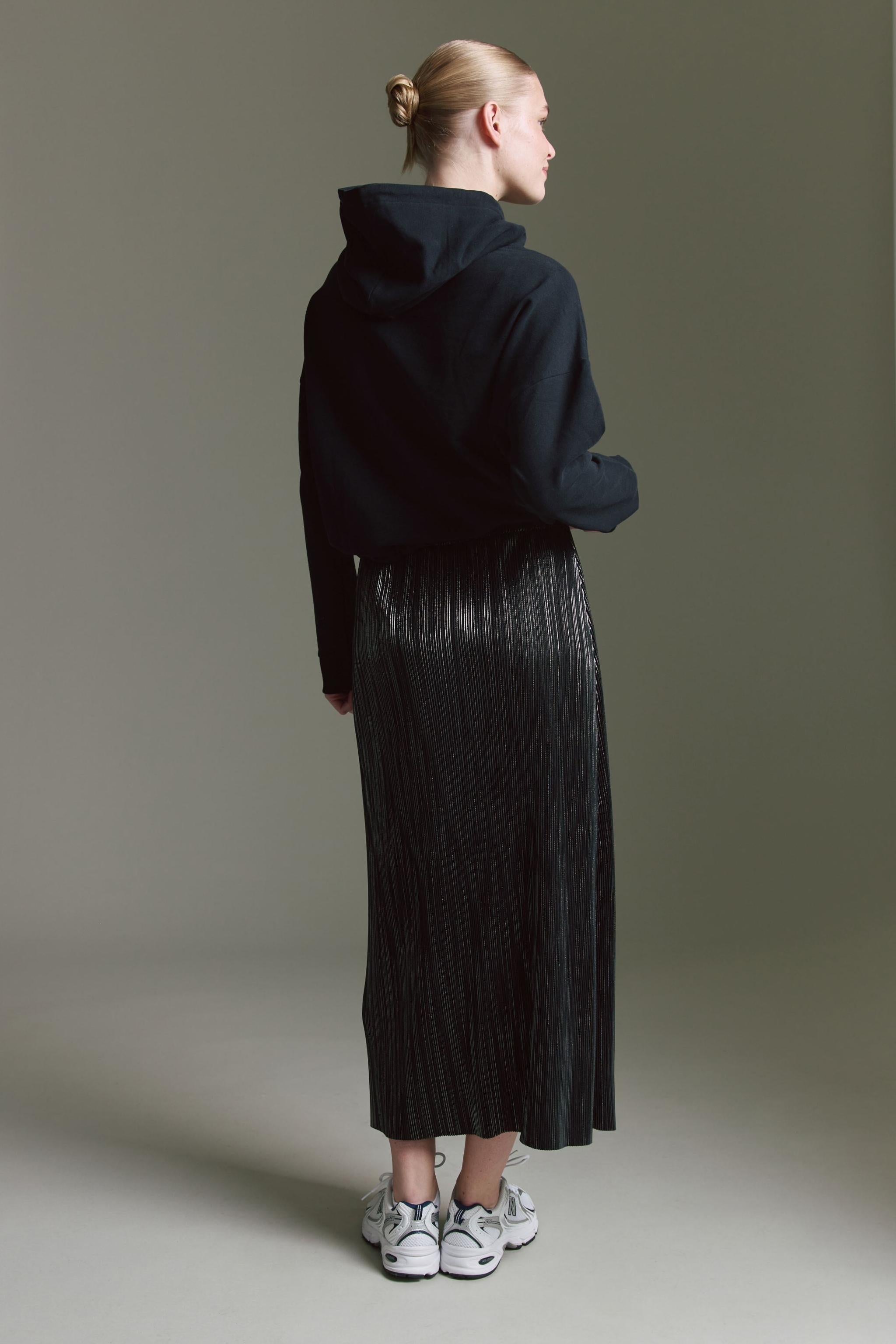 Sweatshirt Mit Kapuze, Tunnelzug Und Druck