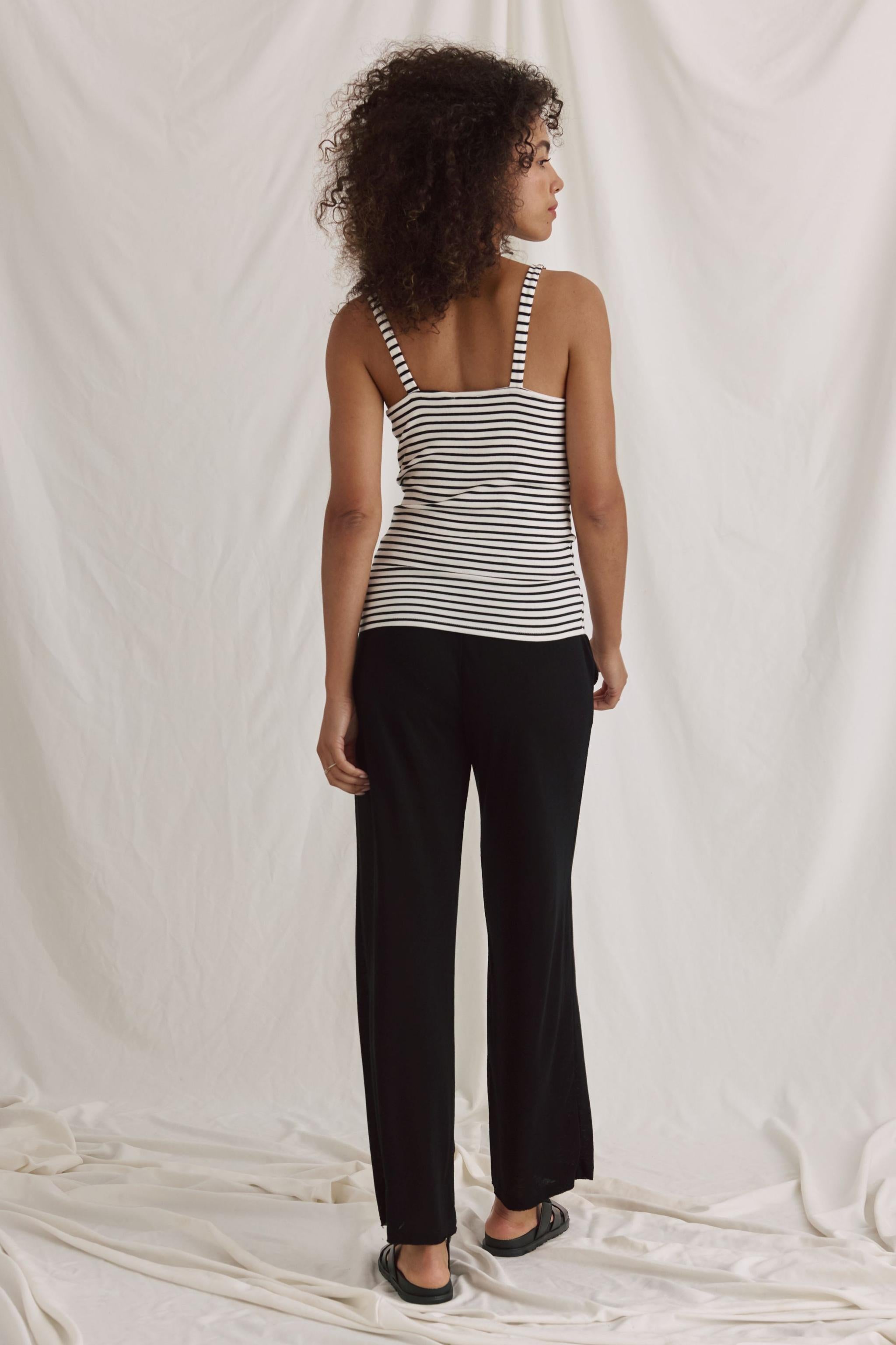 Ringel Top Mit Detail Am Bustier