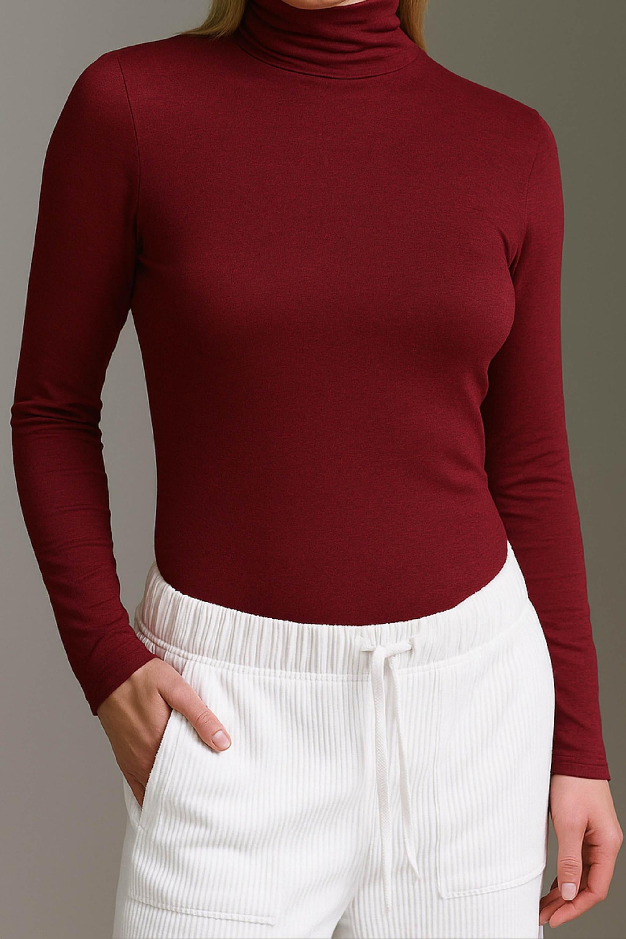 Super Softes Langarmshirt Rollkragen