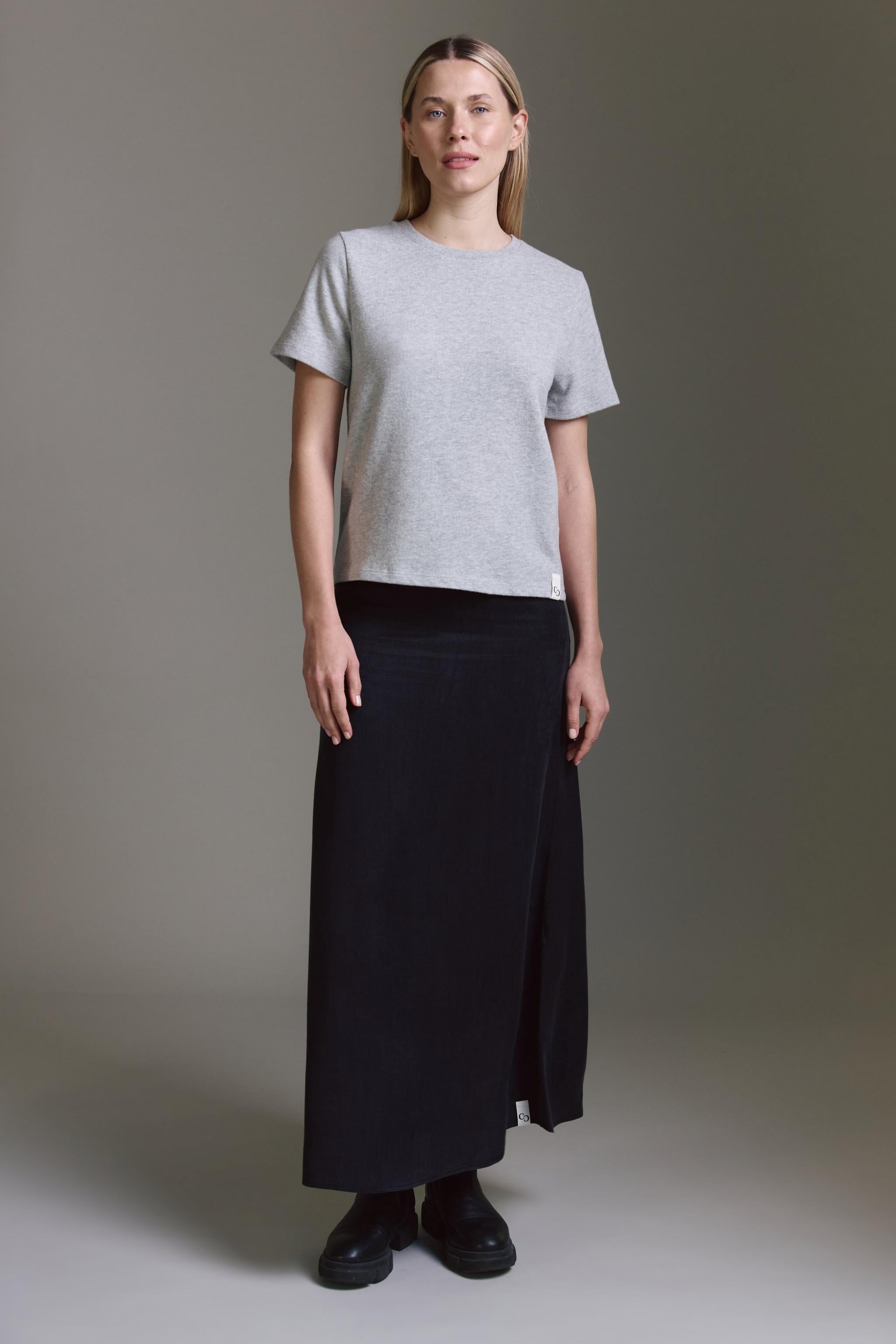 Cozy T-Shirt Mit Rundhals