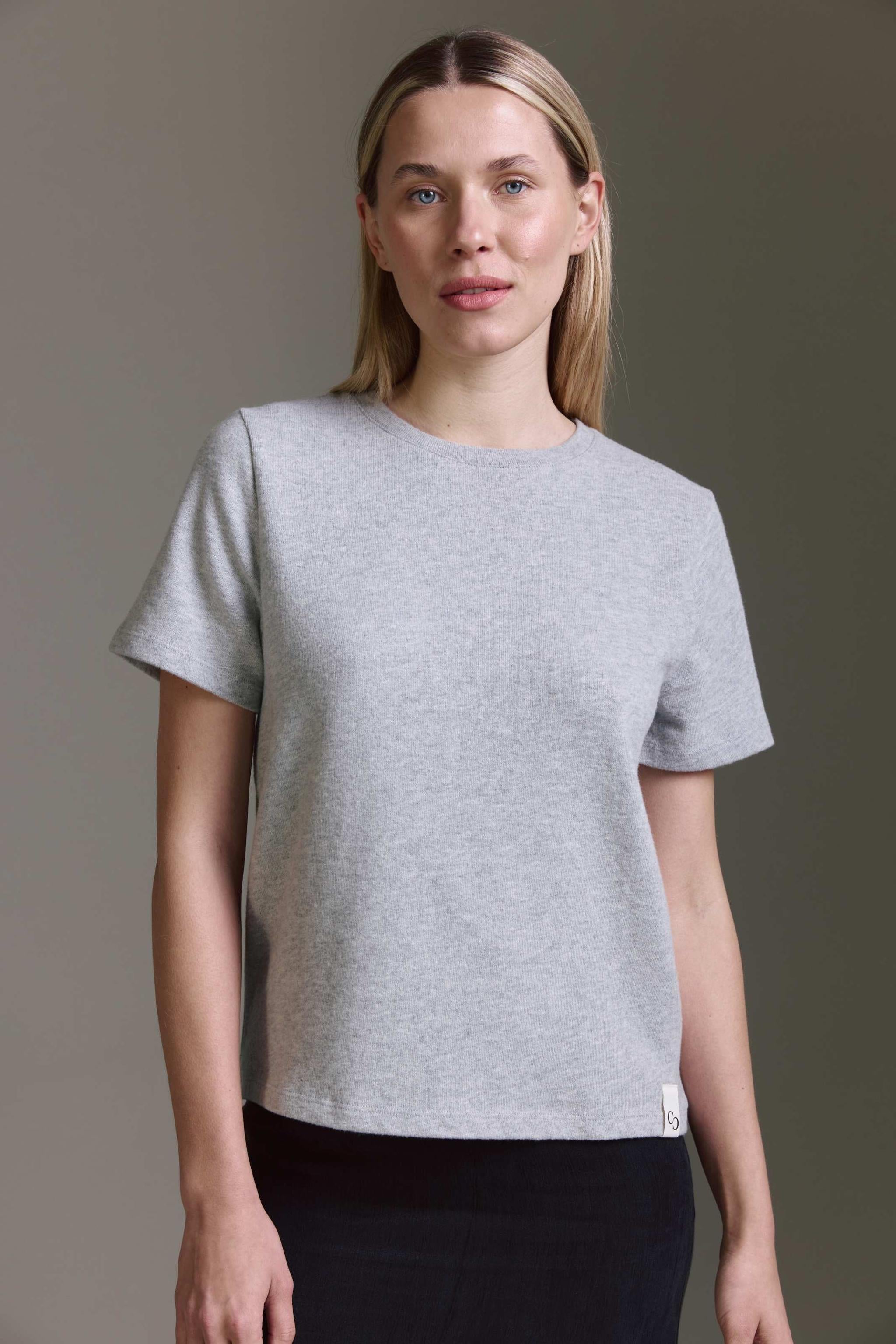 Cozy T-Shirt Mit Rundhals