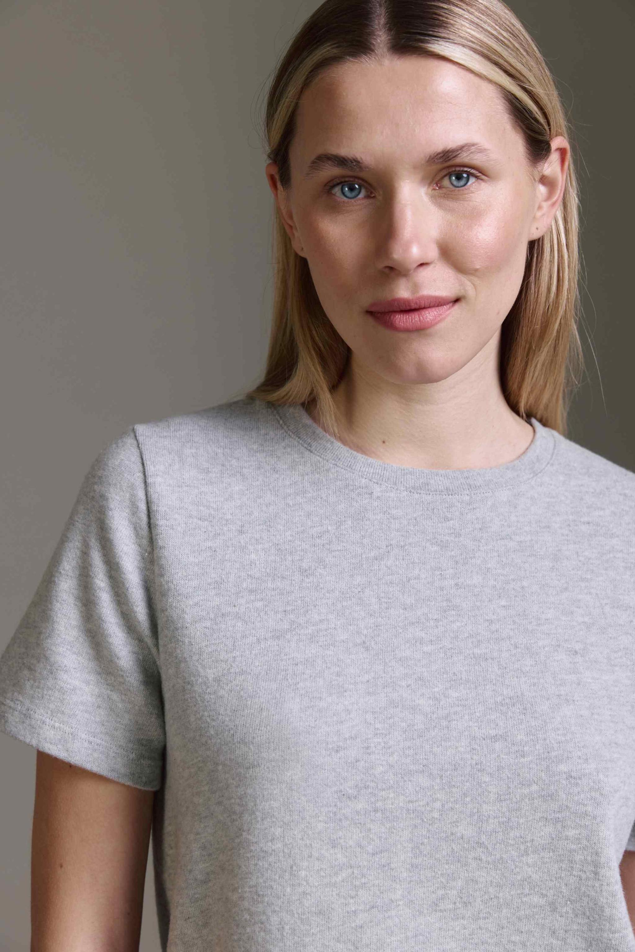 Cozy T-Shirt Mit Rundhals
