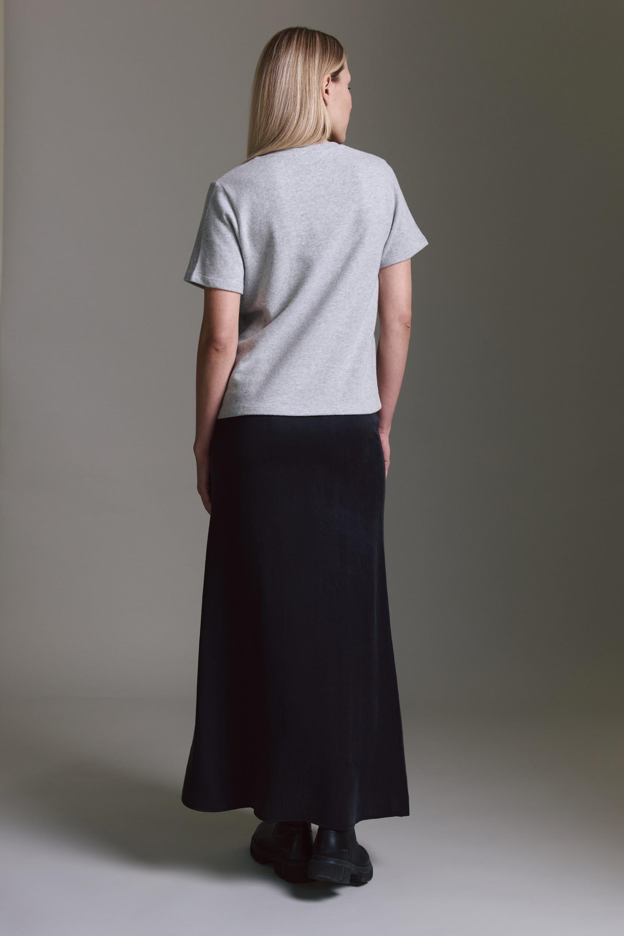 Cozy T-Shirt Mit Rundhals