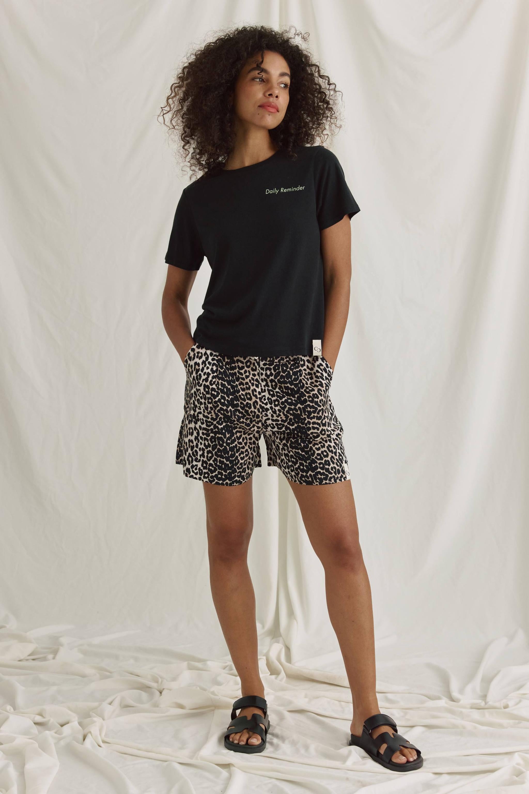 Weiches T-Shirt Mit Daily Reminder Druck