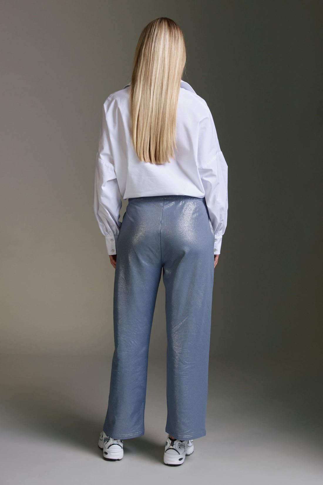 Oversized Bluse Mit Ballonärmeln