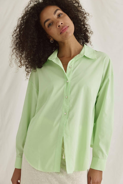 Bluse Mit Verkürztem Rücken Und Volants