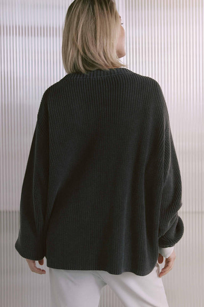 Gewaschener Strickcardigan