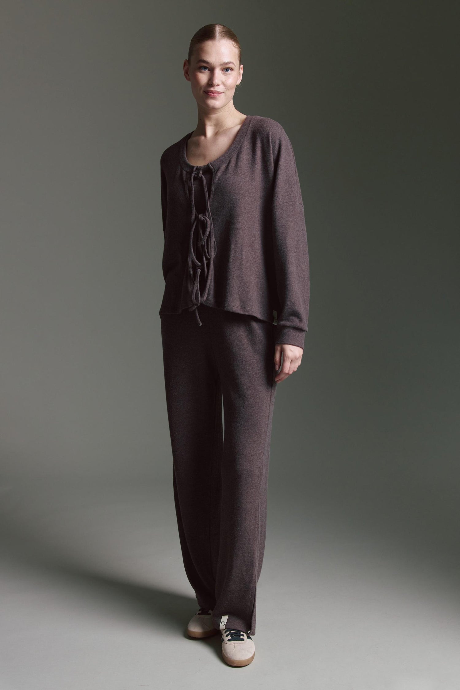 Cozy Cardigan Mit Schnürung