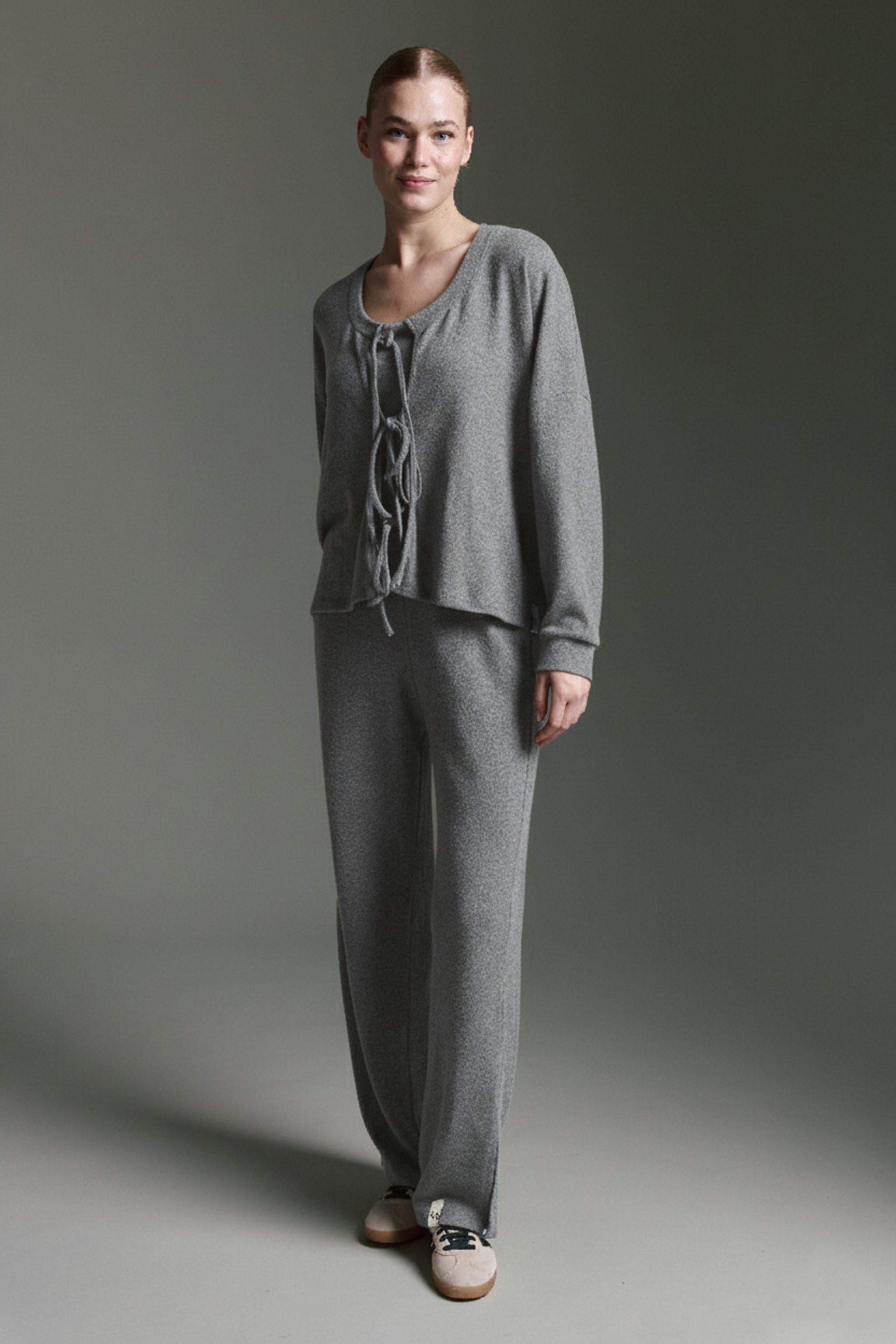 Cozy Cardigan Mit Schnürung