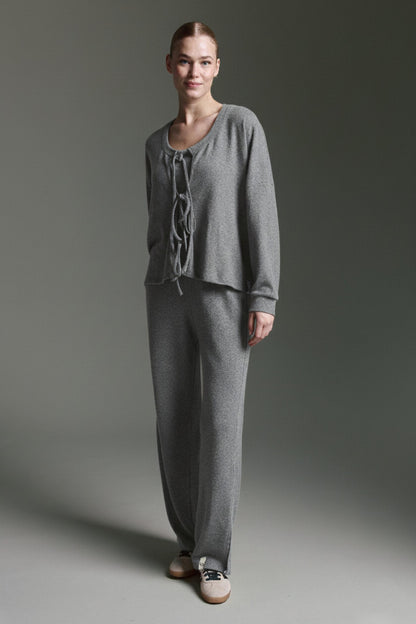 Cozy Cardigan Mit Schnürung