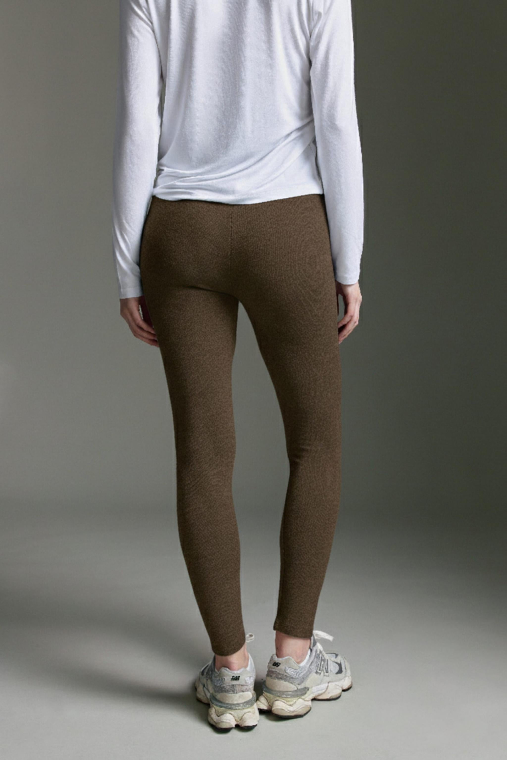 Cozy Leggins Mit Hohem Bund