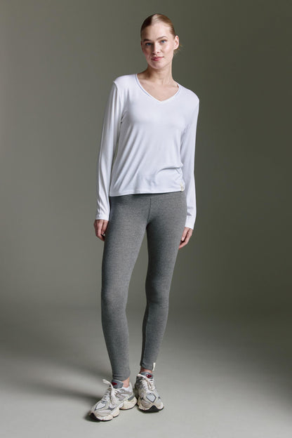 Cozy Leggins Mit Hohem Bund