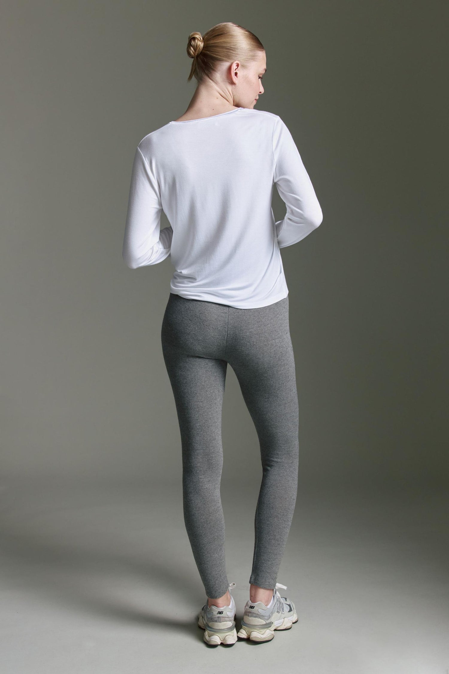 Cozy Leggins Mit Hohem Bund