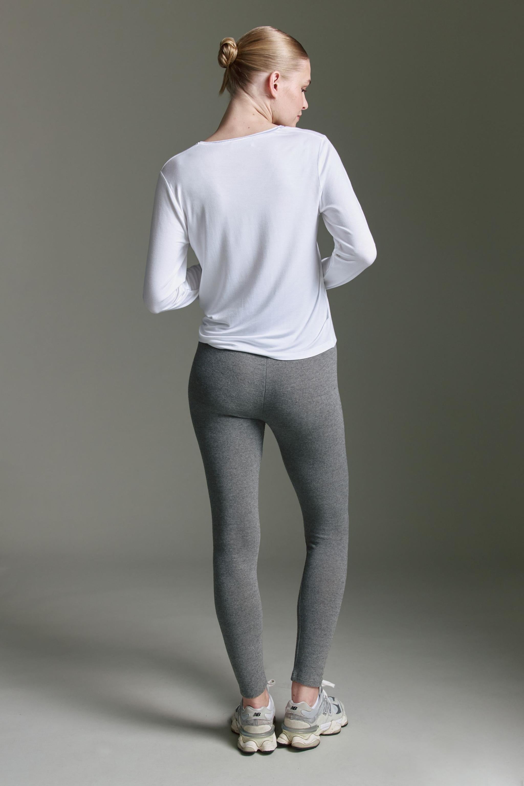 Cozy Leggins Mit Hohem Bund