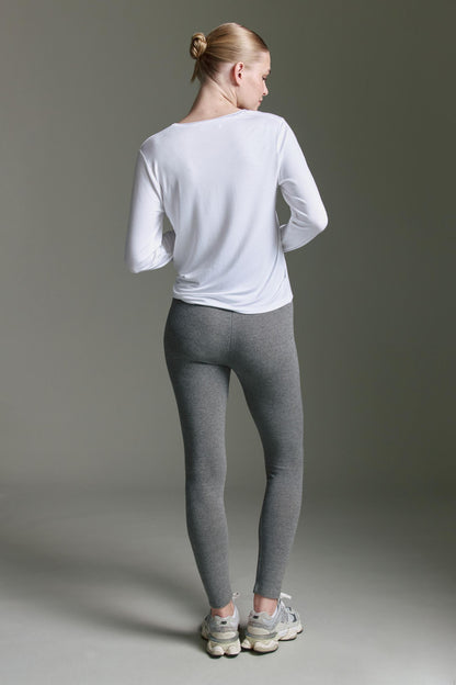 Cozy Leggins Mit Hohem Bund