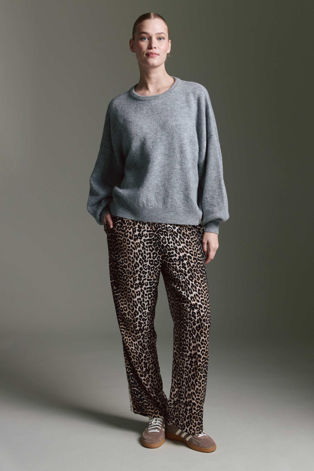 Cozy Pullover Mit Rundhals