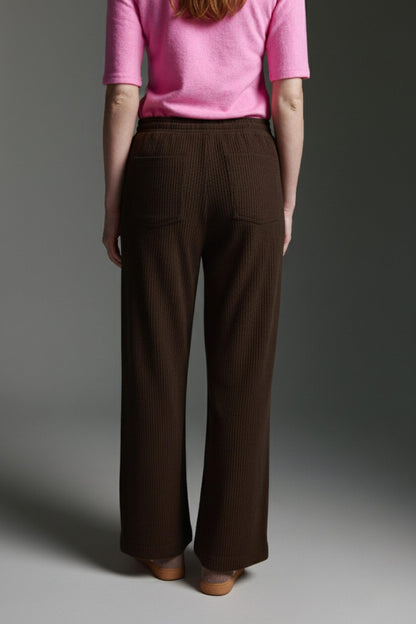 Cordhose Mit Tunnelzug, Geradem Bein Und Beinsaumdetail