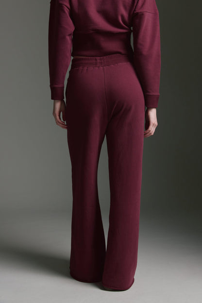 Sweathose Mit Weitem Bein