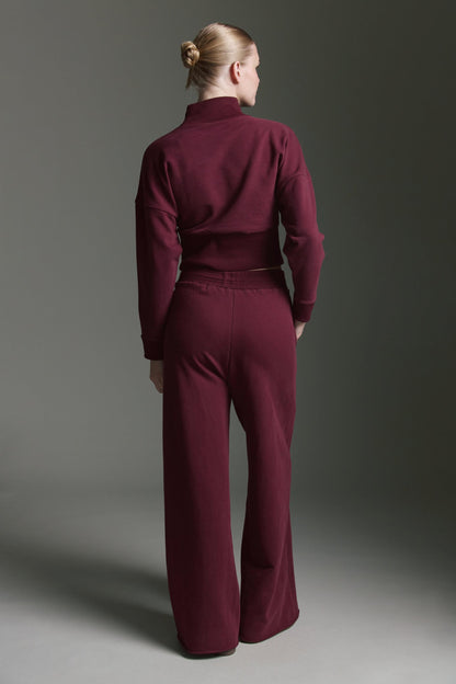 Sweathose Mit Weitem Bein