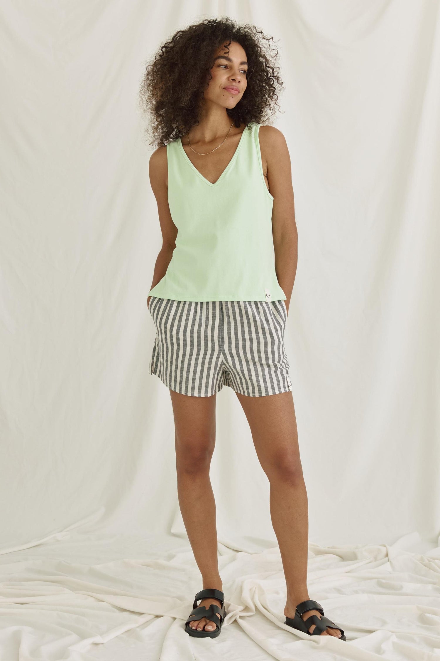 Streifen Shorts