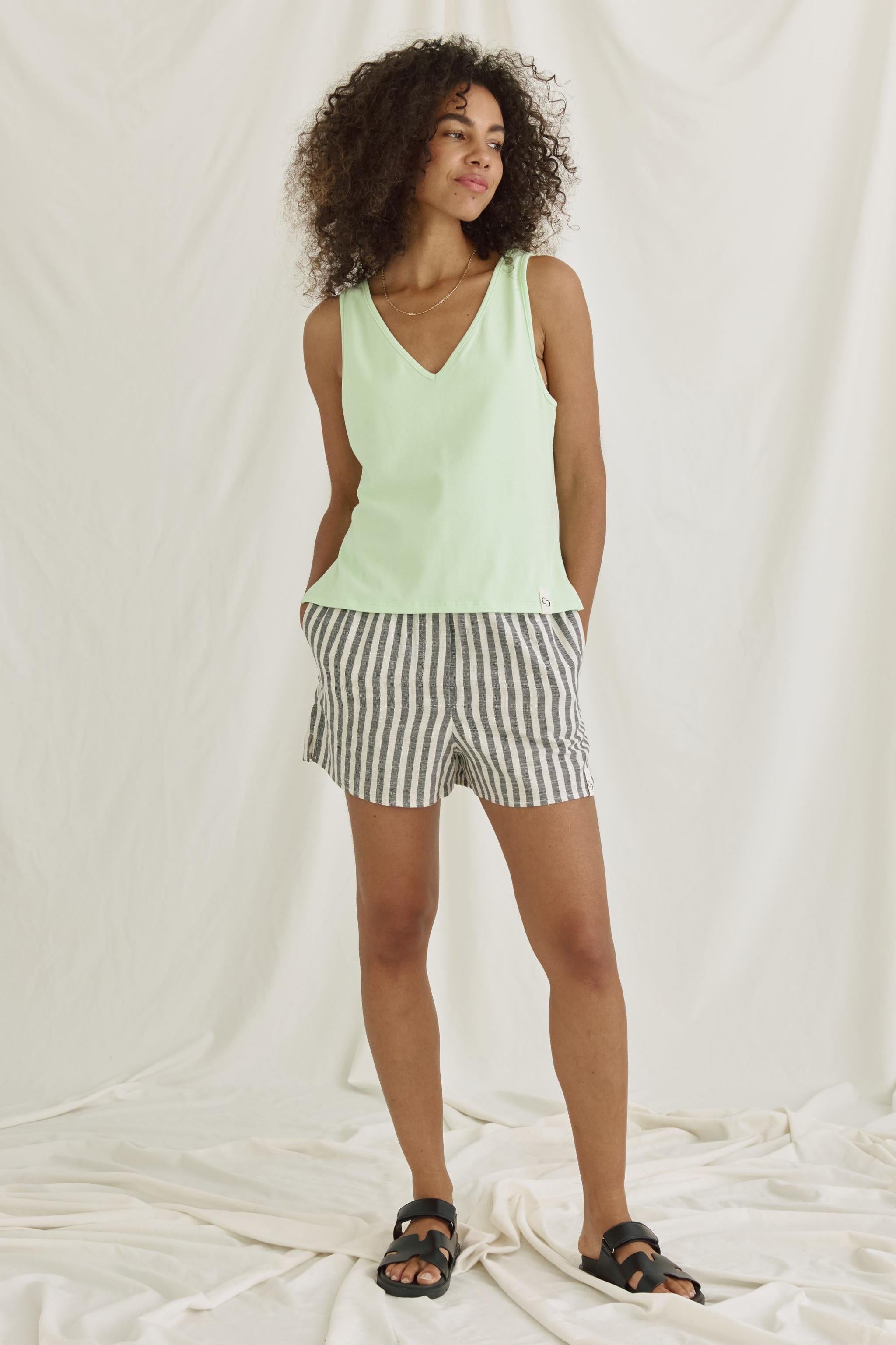 Streifen Shorts