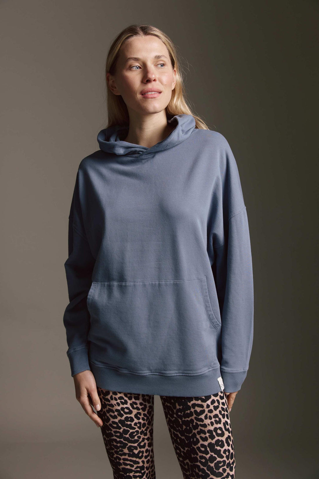 Oversized Sweatshirt Mit Kapuze Und Beuteltasche