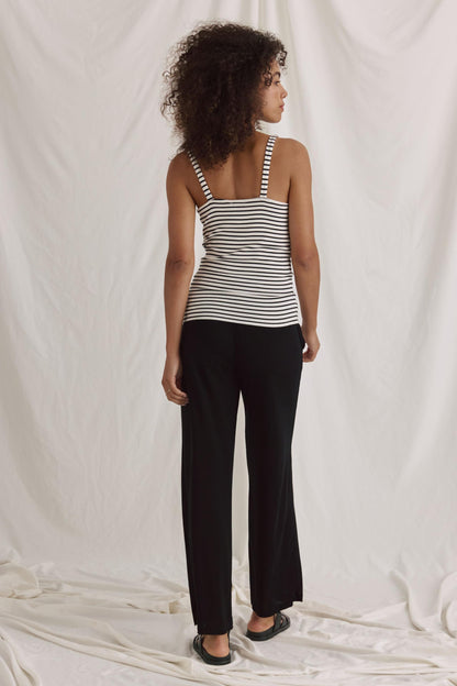 Ringel Top Mit Detail Am Bustier