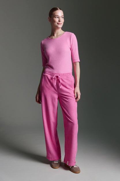 Cozy 3/4 Arm Shirt Mit Rundhals