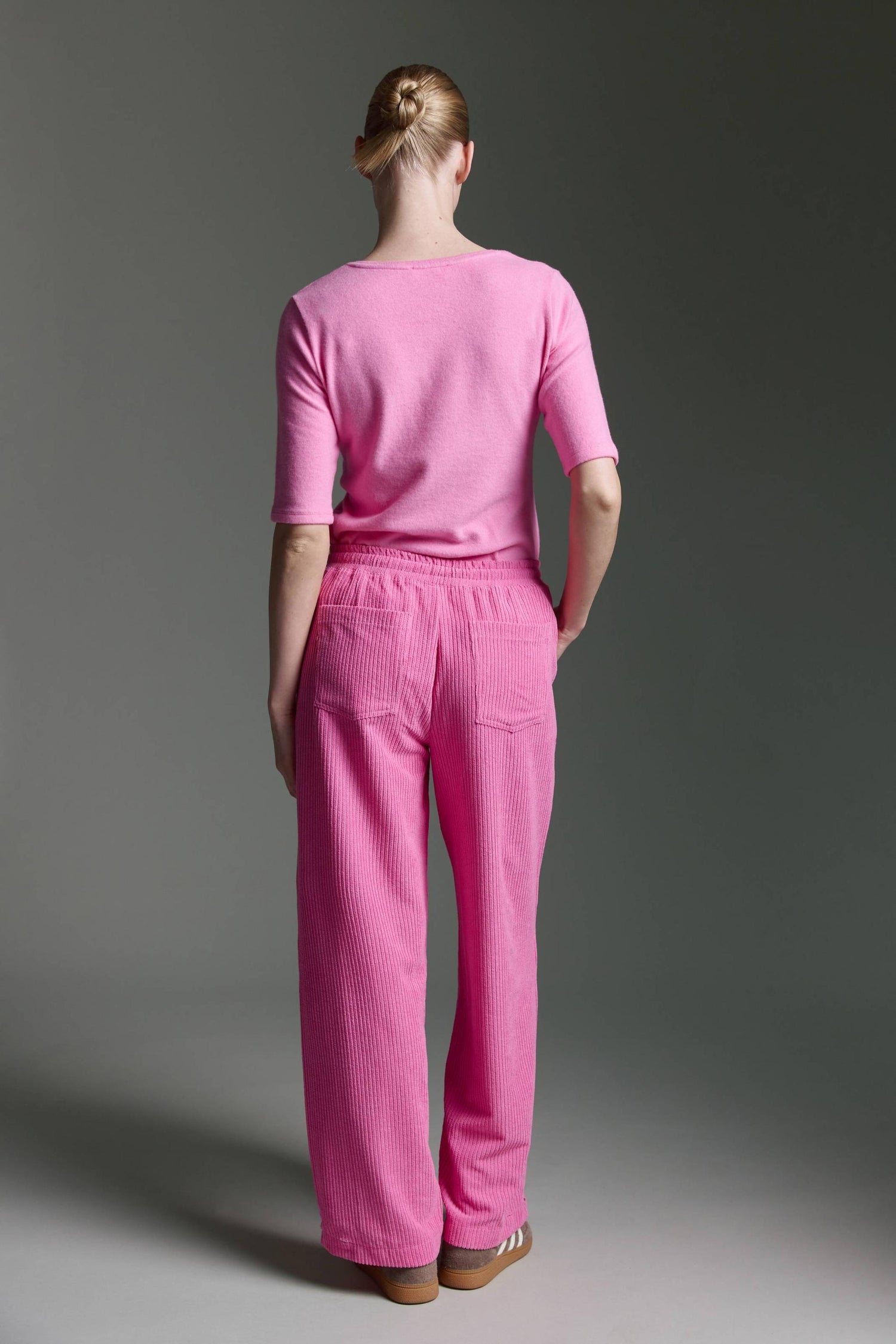 Cozy 3/4 Arm Shirt Mit Rundhals