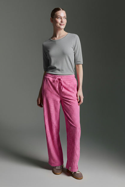 Cozy 3/4 Arm Shirt Mit Rundhals