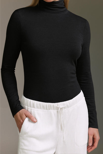 Super Softes Langarmshirt Rollkragen