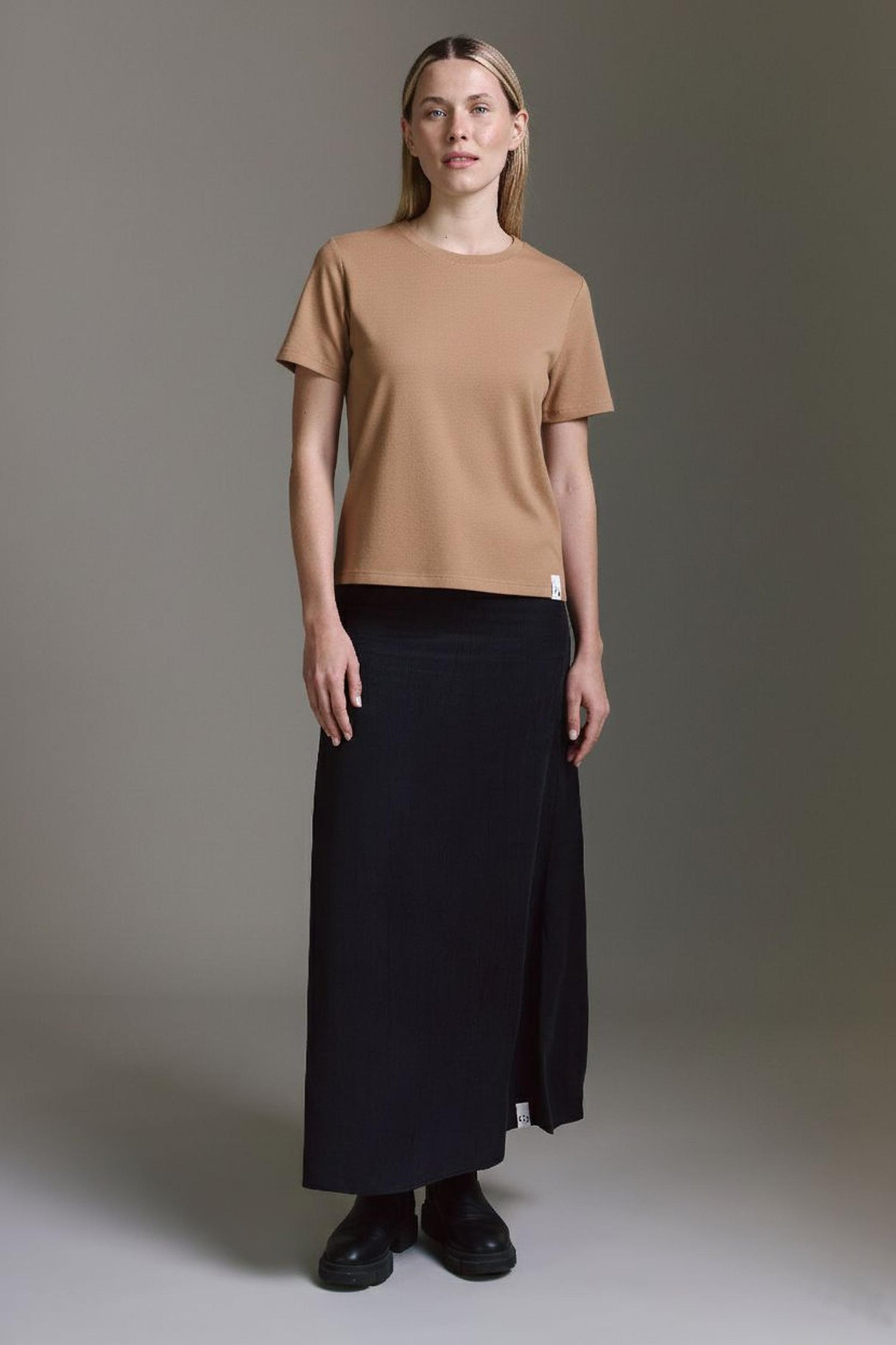 Cozy T-Shirt Mit Rundhals