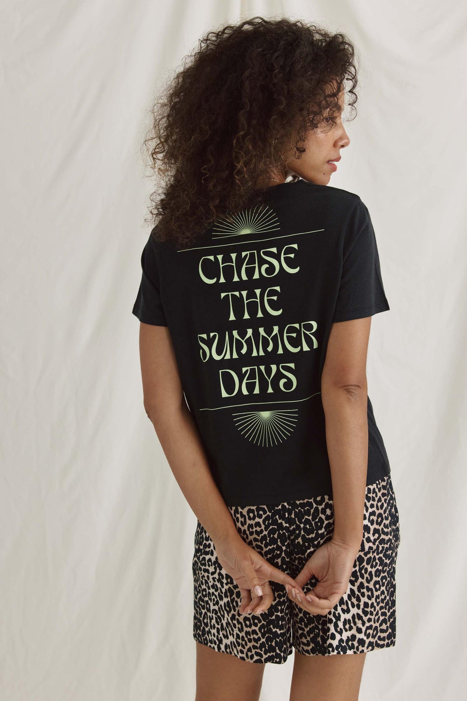 Weiches T-Shirt Mit Daily Reminder Druck