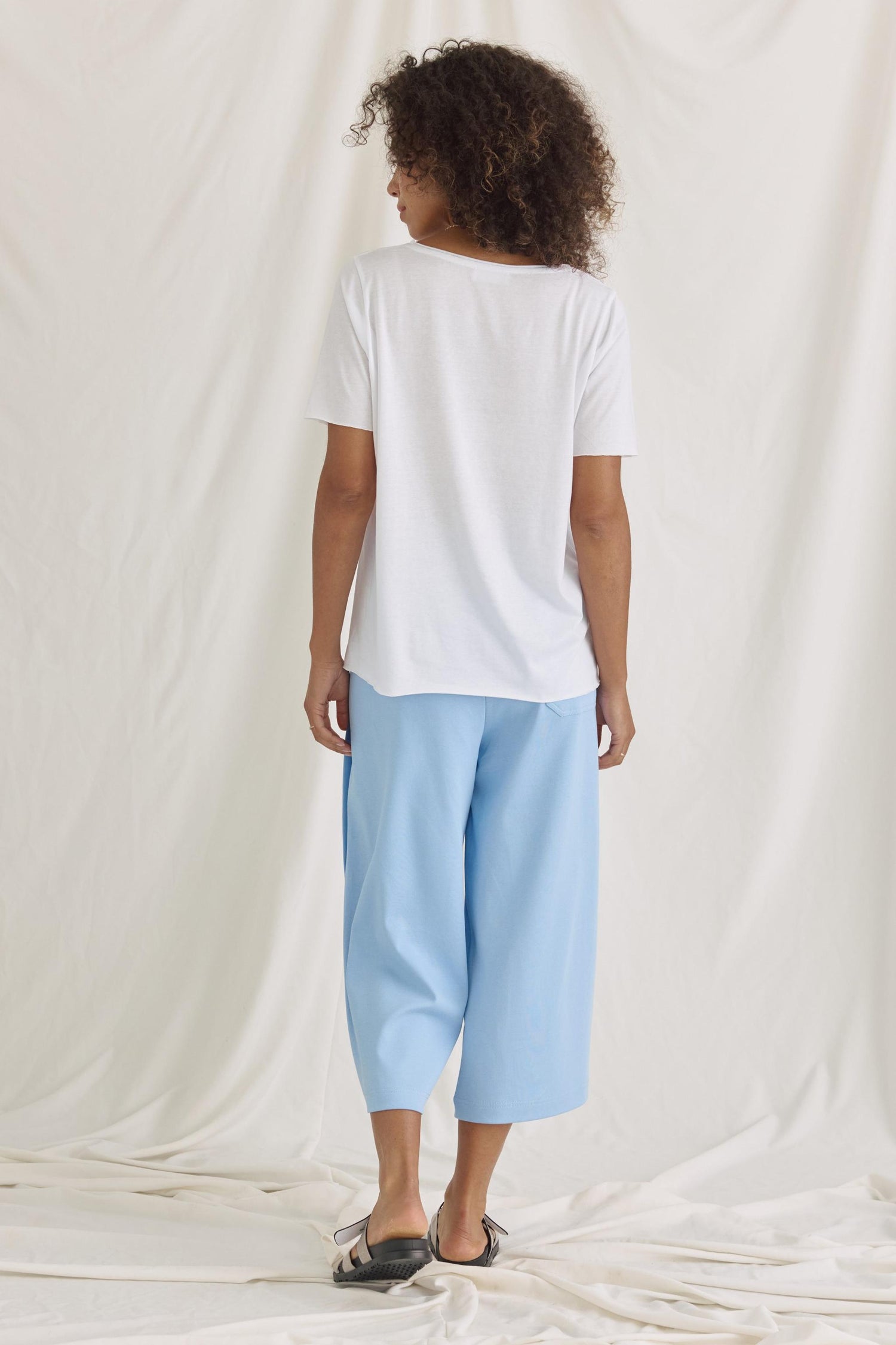 Weiches T-Shirt Mit Mykonos Druck