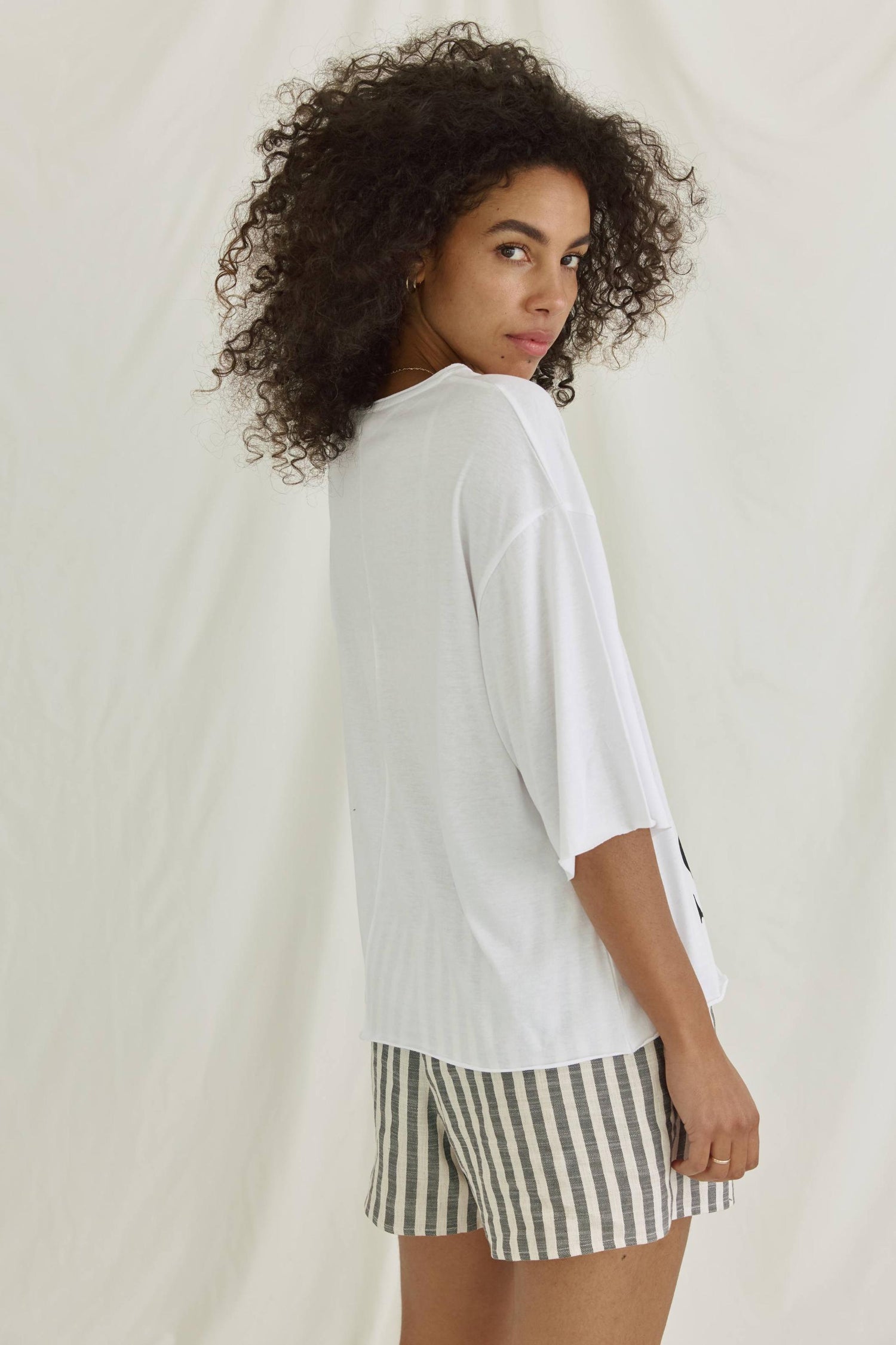 Weiches T-Shirt Mit Mer &amp; Soleil Druck